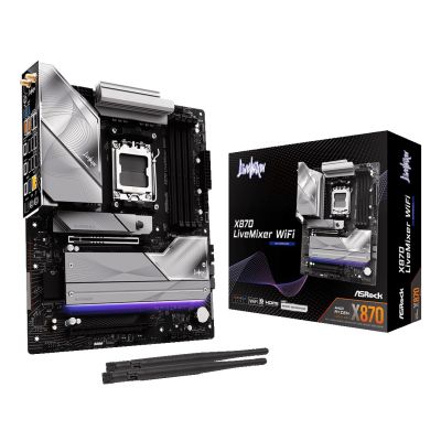 6. Asrock X870 LIVEMIXER WIFI Mainboard