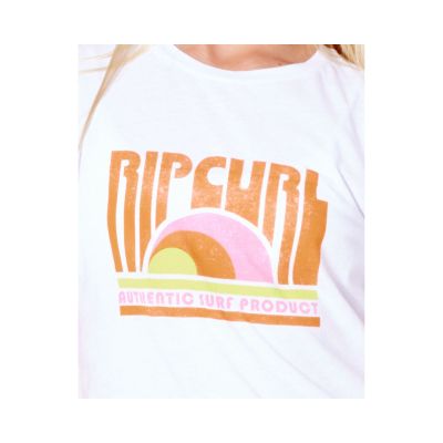 3. RIP CURL Surf Revival Tee T-Shirt - Mädchen - weiß