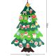 16. DIY-Weihnachtsbaum-Adventskalender