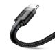 4. BASEUS CAFULE CATKLF-UG1 USB-C-KABEL 2A 3M SCHWARZ