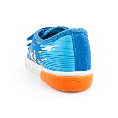 5. Leomil Sonic Kinder Sportschuhe Leichte Sneakers mit Klettverschluss Blau und Rot