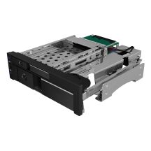 ICY BOX IB-173SSK 13,3 cm (5.25") Speicherlaufwerksschublade Schwarz