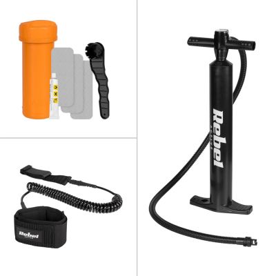 7. SUP-Board REBEL ACTIVE aufblasbar 244x76x10, Set