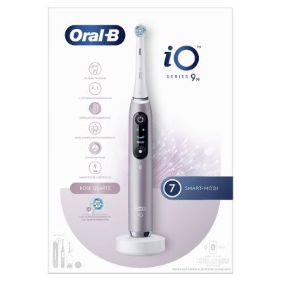 58. Oral-B iO Series 9 Zahnbürste mit Rosenquarz-Finish