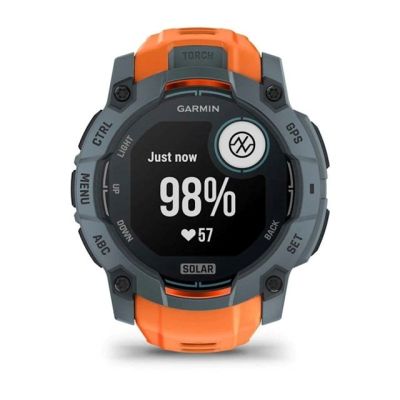 7. Garmin Instinct 3 50 mm SOLAR Twilight Solstice Uhr