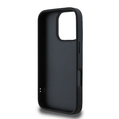 6. Karl Lagerfeld Quilted Signature Hülle für iPhone 16 Pro Max – Schwarz