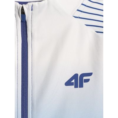 7. Normales Sport-Sweatshirt ohne Kapuze für Jungen 4F 4FJRSS26TFSWM1043-90A