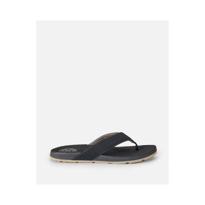 4. RIP CURL Pacific Rinse Bloom Open Toe Herren-Flip-Flops Schwarz