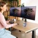 7. Monitorhalterung R-Go Tools R-Go Monitorarm 0"–32" 2 TFT Max. 9 kg Caparo 4 Gasfeder silber