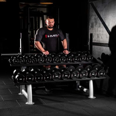 2. HPC-Set Polyurethan-Hantelset 2 x 27,5 - 37,5 kg CPU (325 kg) HMS