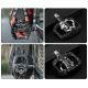 7. Rockbros PD303 Half-Lock Plattform-Fahrradpedale – Schwarz