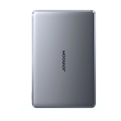 3. Powerbank Joyroom JR-PBM08 5000mAh 20W ultradünn mit induktivem Laden - grau