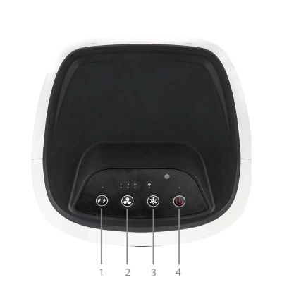 4. tragbare Klimaanlage HONEYWELL TC10PCEI