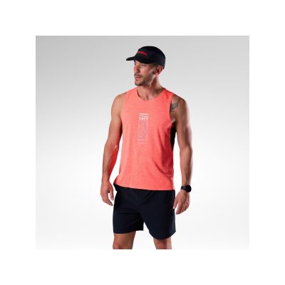 ROSSIGNOL M Sapa Ultra Tank Herren-T-Shirt rot