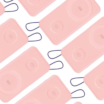 10. 3mk PastelUp Powerbank 10.000 mAh 22,5 W USB 1A1C - pink
