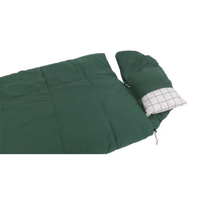 5. Outwell Camper Prime Synthetik-Schlafsack 200cm Grün (Reißverschluss: Links)