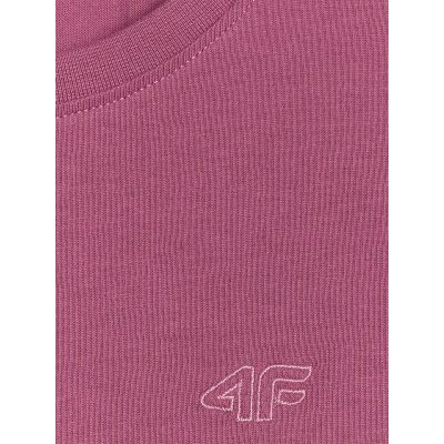 8. Mädchen-T-Shirt mit Regular Fit, schlicht, 4F 4FJRAW25TTSHF3233-50S