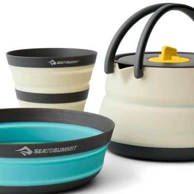 3. Ultraleichtes faltbares Set mit Wasserkocher SEA TO SUMMIT Frontier UL für 1 Person/3-teilig