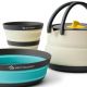 3. Ultraleichtes faltbares Set mit Wasserkocher SEA TO SUMMIT Frontier UL für 1 Person/3-teilig