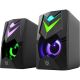 7. DEFENDER PC-LAUTSPRECHER J4 2.0 6W LED USB SCHWARZ 65964