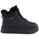6. Schwarze Big Star Plateau-Schneestiefel für Damen UU274167