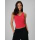 Schmal geschnittenes, geripptes Damen-Stricktop 4F 4FRSS26TSLEF337-62S