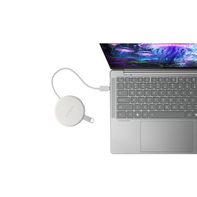 8. Lenovo Slim USB-C 3.2 Hub USB 3.2 Gen 2 (3.1 Gen 2) Typ-C 10000 Mbit/s Grau