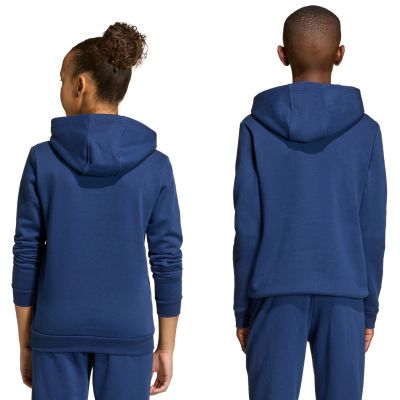 3. Kinder-Sweatshirt adidas Entrada 26 Hoody marineblau JZ6567