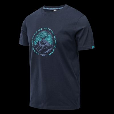 Herren-T-Shirt VILDER mit kurzen Ärmeln