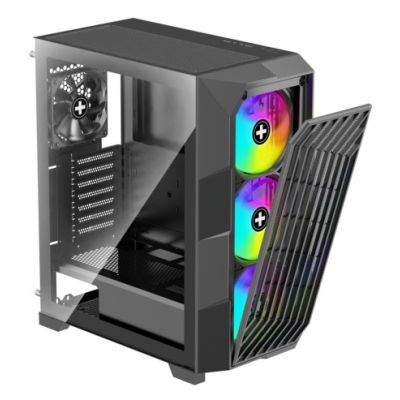 4. Xilence Performance A+ BREEZE II Midi-Turm Schwarz