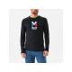 6. MILLET M Trilogy Wool Ts Ls schwarze Unterwäsche