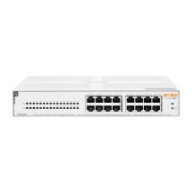 Aruba Instant On 1430 16G Class4 PoE 124W Unmanaged L2 Gigabit Ethernet (10/100/1000) PoE-Unterstützung 1U Weiß