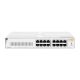 Aruba Instant On 1430 16G Class4 PoE 124W Unmanaged L2 Gigabit Ethernet (10/100/1000) PoE-Unterstützung 1U Weiß