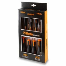 BETA Schraubendrehersatz, 8-teilig (Modell 1203E/D8P)