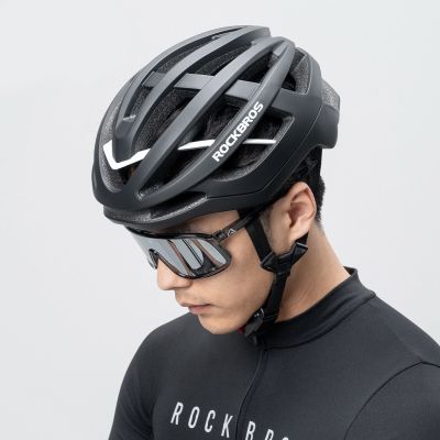5. Rockbros HC-58BK-L Fahrradhelm 58-61 cm - Schwarz und Grau