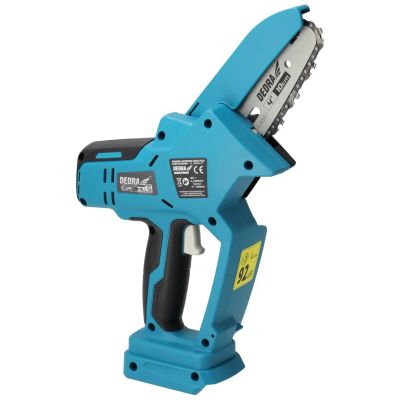 4. Dedra Mini-Kettensäge 4" 18V ohne Akku und Ladegerät
