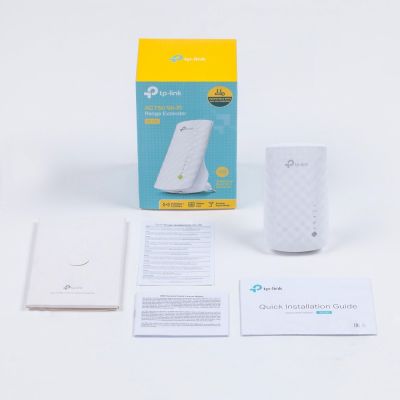 6. TP-Link RE200 Netzwerk-Extender Netzwerkverstärker Weiß 10, 100 Mbit/s