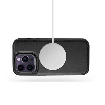 7. Tech-Protect Wallet MagSafe Hülle für iPhone 12 / 12 Pro – Schwarz