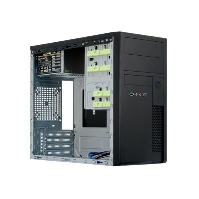 6. Chieftec Elox XT-01B-350GPB Gehäuse (Micro ATX; Schwarz)