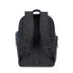 19. RIVACASE Anvik 15,6"-Laptop-Rucksack, 15 l, schwarz, aus wasserdichtem Material, Fächer für ein 10,5"-Tablet, Smartphone, Dokumente, Zubehör, Trinkflasche