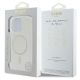 8. Guess IML Glitter Circle MagSafe Case für iPhone 16 Pro Max - Transparent