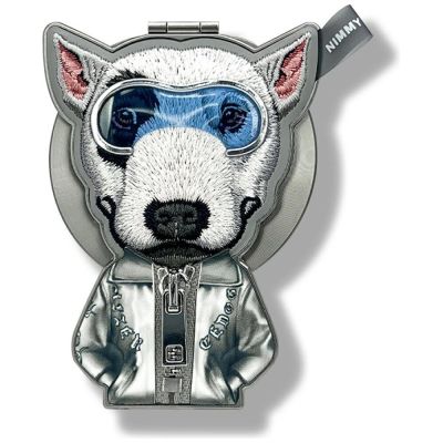 5. Nimmy Cool&Cute 2.0 Magnetischer Hundeanhänger - Grau