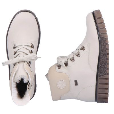 29. Wasserdichte Damen-Trekkingstiefeletten in Beige Rieker Y3433-60