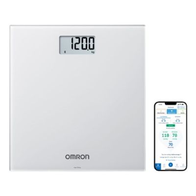 3. Omron HN-300T2-EGY Intelli IT Badezimmerwaage Weiß
