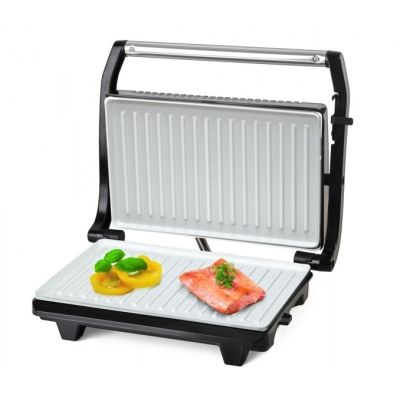 10. Esperanza Taleggio EKG006 elektrischer Tischgrill (Tisch geschlossen; 750 W; Edelstahlfarbe)