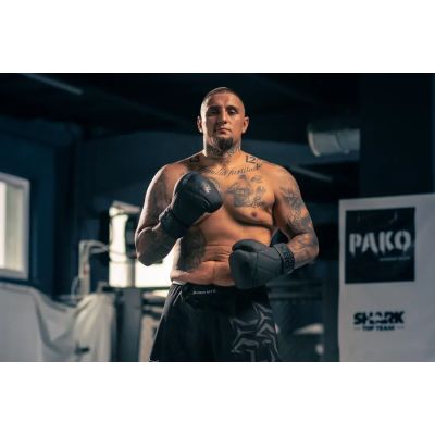 6. 10oz Boxhandschuhe - Hammer Schwarz - Valor Series