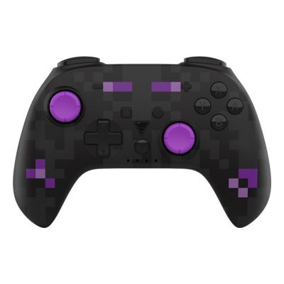 7. Dragonshock PopTop Schwarz, Lila Bluetooth-Gamepad Analog/Digital für Nintendo Switch und PC
