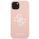 3. Guess GUHCP13SLS4GWPI iPhone 13 mini 5.4" rosa/rosa Hartschale Silikon 4G Logo