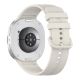 2. Tech-Protect Silikon-Evo-Armband für Samsung Galaxy Watch 40/44/46 mm – Beige