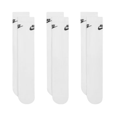 Nike Everyday Elevated Socken, 3 Paar, Weiß, IH8522 901